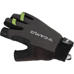Rękawiczki wspinaczkowe CAMP Axion Light Fingerless. Czerwone rękawiczki damskie CAMP, na lato, bez wzorów, z materiału. Za 98.91 zł.