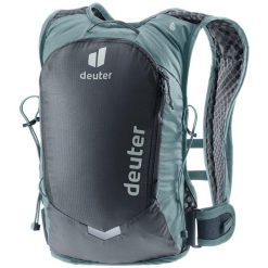 Plecak rowerowy Deuter Rogla 5. Niebieskie plecaki damskie Deuter, bez wzorów, z materiału. Za 417.99 zł.