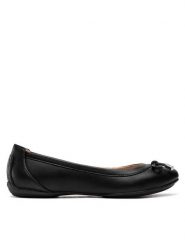 Geox Baleriny D Charlene B D02Y7B 000BC C9999 Czarny. Czarne baleriny damskie Geox, bez wzorów, ze skóry, bez obcasa. Za 219.99 zł.