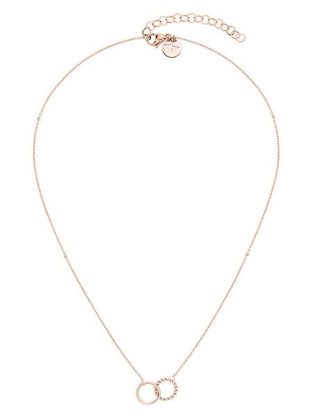 Tamaris Naszyjnik z elementem ozdobnym - dł. 45 cm rozmiar: onesize. Naszyjniki damskie Tamaris, ze stali. Za 135.95 zł.