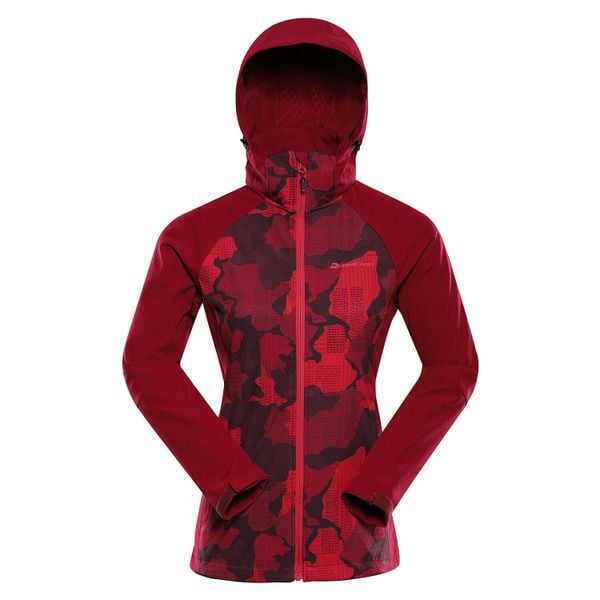 Kurtka damska softshell Alpine Pro Hoora. Czerwone kurtki damskie Alpine Pro, bez wzorów, z softshellu, bez kaptura. W wyprzedaży za 379.00 zł.