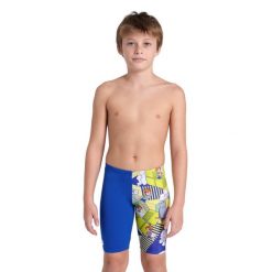 Spodenki Treningowe Arena Fantasize Swim Jammer Junior. Niebieskie kąpielówki męskie Arena, m, bez wzorów, na fitness i siłownię. Za 117.84 zł.