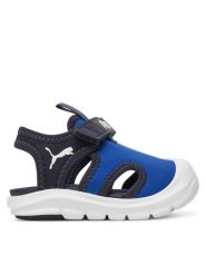 Puma Sandały Puma Fun Racer Sandal V Inf 400585 02 Granatowy. Niebieskie sandały chłopięce Puma, z materiału, bez zapięcia. Za 109.99 zł.