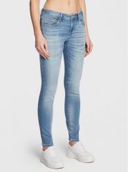 Guess Jeansy Annette W2YA99 D4Q01 Niebieski Skinny Fit. Niebieskie jeansy damskie Guess. Za 339.99 zł.
