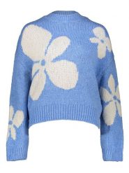 JDY Sweter "Kilian" w kolorze niebieskim rozmiar: M. Niebieskie golfy damskie JDY, m, bez wzorów, bez ramiączek. Za 101.47 zł.