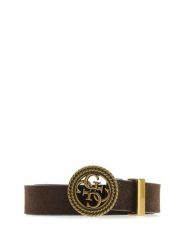 Guess Pasek Damski W5BZ11 L0491 Brązowy ciemny. Brązowe paski damskie Guess, z aplikacjami, ze skóry. Za 234.99 zł.