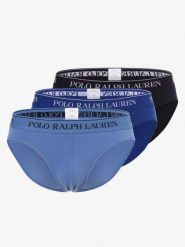 Polo Ralph Lauren Slipy pakowane po 3 szt. Mężczyźni Bawełna niebieski, XL. Niebieskie slipki męskie Polo Ralph Lauren, bez wzorów, z bawełny. Za 249.95 zł.