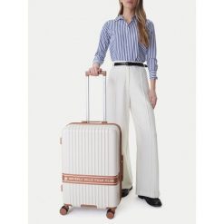 Walizka średnia Beverly Hills Polo Club. Brązowe walizki męskie Beverly Hills Polo Club, bez wzorów, średnie. Za 359.99 zł.