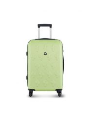 Semi Line Walizka średnia T5631-4 Zielony. Zielone walizki Semi-line, bez wzorów, z tworzywa sztucznego, średnie. Za 159.99 zł.