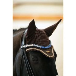 Krótki kapelusz dla koni Equestrian Stockholm. Brązowe kapelusze damskie EQUESTRIAN STOCKHOLM, bez wzorów. Za 263.00 zł.