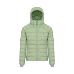 Damska kurtka z kapturem Mac In A Sac. Zielone kurtki damskie Mac In A Sac, bez wzorów, z puchu, z kapturem. Za 615.50 zł.