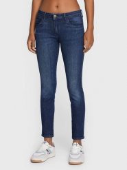 Wrangler Dżinsy - Skinny fit - w kolorze granatowym rozmiar: W28/L34. Niebieskie jeansy damskie Wrangler. Za 183.59 zł.