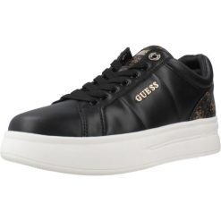 Buty GUESS WELLI Czarny. Czarne obuwie trekkingowe damskie Guess. Za 553.13 zł.