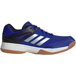 Buty adidas Speedcourt In IH0577 niebieskie. Niebieskie buty sportowe na co dzień męskie z gumy, bez zapięcia. Za 319.61 zł.