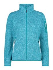 CMP Kurtka polarowa w kolorze błękitnym rozmiar: 46. Niebieskie kurtki damskie CMP, bez wzorów, z materiału, bez kaptura. Za 141.95 zł.