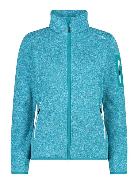 CMP Kurtka polarowa w kolorze błękitnym rozmiar: 46. Niebieskie kurtki damskie CMP, bez wzorów, z materiału, bez kaptura. Za 141.95 zł.