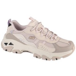 Buty sportowe damskie, D'Lites Hiker. Brązowe buty sportowe na co dzień damskie Skechers, bez wzorów, trekkingowe. Za 349.99 zł.