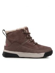 The North Face Trapery Sierra Mid Lace Wp NF0A4T3X7T71 Brązowy. Brązowe trapery damskie The North Face, z nubiku, bez obcasa. Za 699.99 zł.
