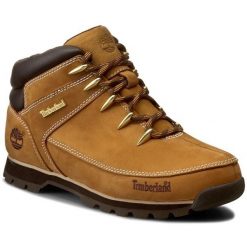 Trapery Timberland. Brązowe buty zimowe męskie Timberland, bez zapięcia. Za 579.99 zł.