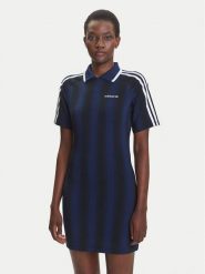 Adidas Sukienka codzienna Football Inspired Graphic JW5143 Granatowy Regular Fit. Niebieskie sukienki damskie Adidas, na co dzień, xs, bez wzorów, z syntetyku, bez kołnierzyka, bez ramiączek, proste. Za 199.99 zł.