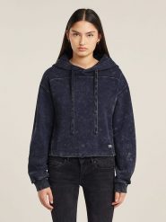 G-Star Bluza w kolorze granatowym rozmiar: XL. Niebieskie bluzy z kapturem damskie G-Star, xl, z bawełny. Za 193.24 zł.
