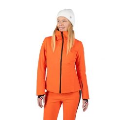 Kurtka Narciarska Rossignol damska Cieloalto JKT pomarańczowa. Brązowe kurtki damskie Rossignol, xs, bez wzorów, bez kaptura, narciarskie. W wyprzedaży za 1,679.00 zł.