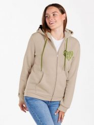 KEY LARGO Bluza "Sweet Apple" w kolorze beżowym rozmiar: XS. Brązowe bluzy z kapturem damskie KEY LARGO, xs. Za 91.34 zł.