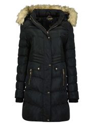 Canadian Peak Parka "Badonneak" w kolorze czarnym rozmiar: XXL. Czarne parki damskie Canadian Peak, xxl, bez wzorów. Za 228.38 zł.