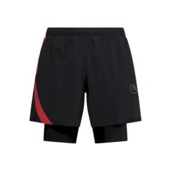 Szorty La Sportiva Flow 5". Czarne szorty męskie La Sportiva, bez wzorów. Za 400.50 zł.