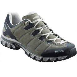 Buty turystyczne męskie Meindl Vegas. Szare buty trekkingowe męskie MEINDL, bez zapięcia, trekkingowe. Za 799.00 zł.