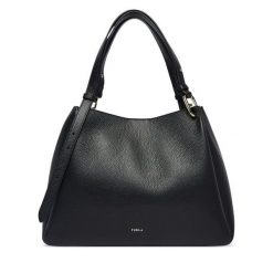 Torebka Furla. Czarne torebki klasyczne damskie Furla, bez wzorów, bez dodatków. Za 1,979.00 zł.