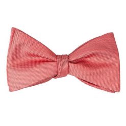 Mucha do Samodzielnego Zawiązania, Różowa, Łososiowa, Elegancka -EM Men's Accessories- Męska. Czerwone krawaty i muchy męskie Em men's accessories, bez wzorów, eleganckie. Za 79.99 zł.