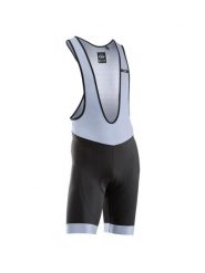 Spodenki rowerowe NORTHWAVE Active Evo Bibshort czarno szare. Czarne szorty męskie Northwave, bez wzorów, z materiału, wakacyjne. Za 369.20 zł.