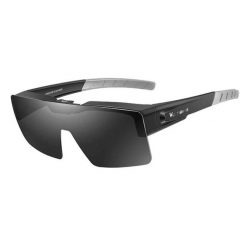 Lekkie sportowe okulary przeciwsłoneczne polaryzacyjne do roweru. Czarne okulary przeciwsłoneczne męskie WEST BIKING, z kauczuku. Za 106.40 zł.