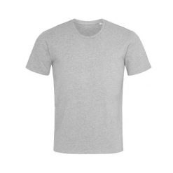 Męska Koszulka Clive Crew Neck Relaxed Fit T-shirt. Szare t-shirty męskie Stedman, m, bez wzorów, bez kołnierzyka. Za 64.99 zł.