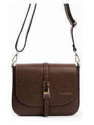 Lia Biassoni Skórzana torebka "Follone" w kolorze brązowym - 24 x 18 x 8 cm rozmiar: onesize. Brązowe torebki klasyczne damskie Lia Biassoni, bez wzorów, z materiału, bez dodatków. Za 260.99 zł.