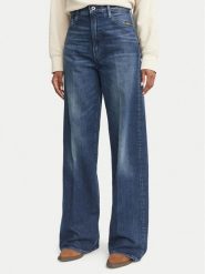 G-Star Jeansy Deck 2.0 D23591-E205 Granatowy Wide Leg. Niebieskie jeansy damskie G-Star. Za 469.99 zł.