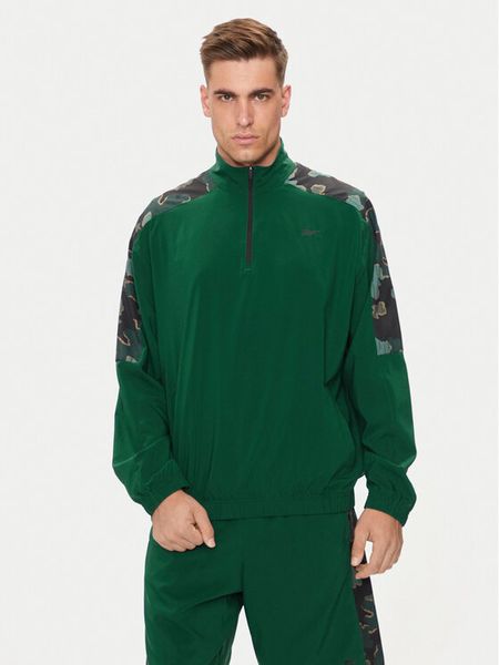 Reebok Bluza Train Motion 100075353 Zielony Relaxed Fit. Zielone bluzy bez kaptura męskie Reebok, m, z syntetyku. Za 169.99 zł.