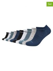 Camano Skarpety (10 par) w kolorze granatowo-błękitno-czarnym rozmiar: 39-42. Czarne skarpetki męskie camano, bez wzorów. Za 60.99 zł.