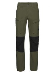 Mammut Spodnie funkcyjne "Zinal Hybrid Zip Off" w kolorze khaki rozmiar: 46. Brązowe spodnie materiałowe męskie Mammut, z materiału. Za 429.95 zł.