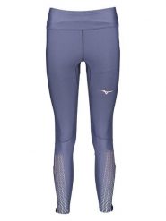 Mizuno Legginsy funkcyjne "Premium" w kolorze niebieskim rozmiar: XS. Niebieskie legginsy sportowe damskie Mizuno, xs, bez wzorów, z materiału, outdoorowe. Za 105.38 zł.