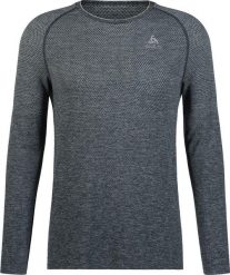 Koszulka z długim rękawem do biegania męska Odlo ESSENTIAL SEAMLESS. Szare koszulki męskie z długim rękawem Odlo, m, z materiału. Za 221.11 zł.