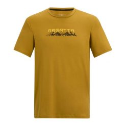 T-shirt Męski Z Górą Fingal. Zielone t-shirty męskie Regatta, m, bez wzorów, z elastanu, bez kołnierzyka. Za 98.99 zł.