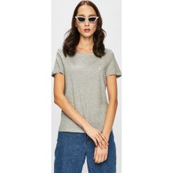 Vero Moda - Top. Czerwone topy damskie Vero Moda, s, bez wzorów, z bawełny, bez kołnierzyka. W wyprzedaży za 24.90 zł.