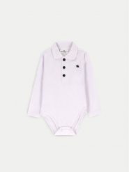 Coccodrillo Body dziecięce ZC4112403EBB Biały. Białe body niemowlęce COCCODRILLO, bez wzorów, z bawełny, bez ramiączek. Za 49.99 zł.