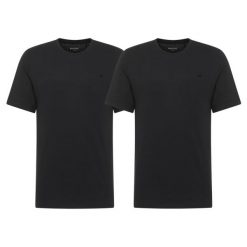 2Pak Zestaw Męski T-Shirt Mustang Style Alex Black 1017350 4142. Czarne t-shirty męskie Mustang, m, bez wzorów, bez kołnierzyka. Za 99.99 zł.
