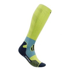 Skarpety kompresyjne Bauerfeind. Zielone skarpetki męskie BAUERFEIND, bez wzorów. Za 312.00 zł.