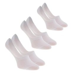 Męskie Skarpetki Footis NoShow (zestaw 3 Sztuk). Białe skarpetki męskie MARTES ESSENTIALS, bez wzorów, z bawełny. Za 39.99 zł.