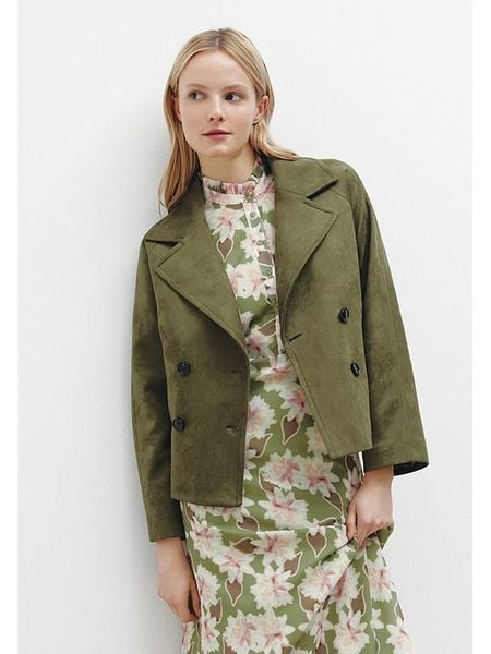 More & More Kurtka przejściowa w kolorze oliwkowym rozmiar: 36. Zielone kurtki damskie MORE & MORE, bez wzorów, bez kaptura. Za 404.99 zł.