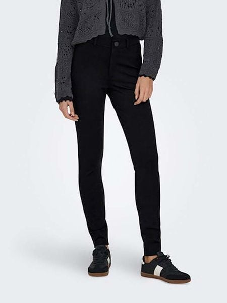 ONLY Jegginsy w kolorze granatowym rozmiar: M/L32. Niebieskie legginsy damskie Only, l, bez wzorów, z materiału. Za 78.84 zł.